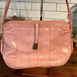 Leather of the sea - eel skin. VINTAGE. Over 40 years old. Soft supple